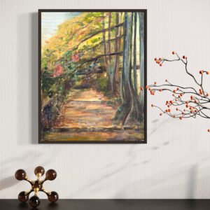 Autumn Pathway in Palaichori